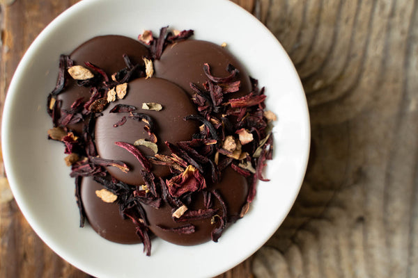 Enfleurage Resting Chocolate™ - Smith Tea Big Hibiscus & 70% Madagascar