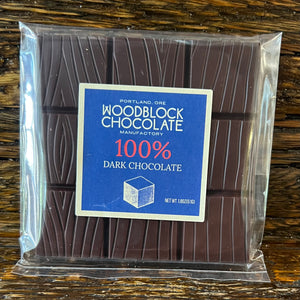 100% Cacao, Dark Chocolate Bar