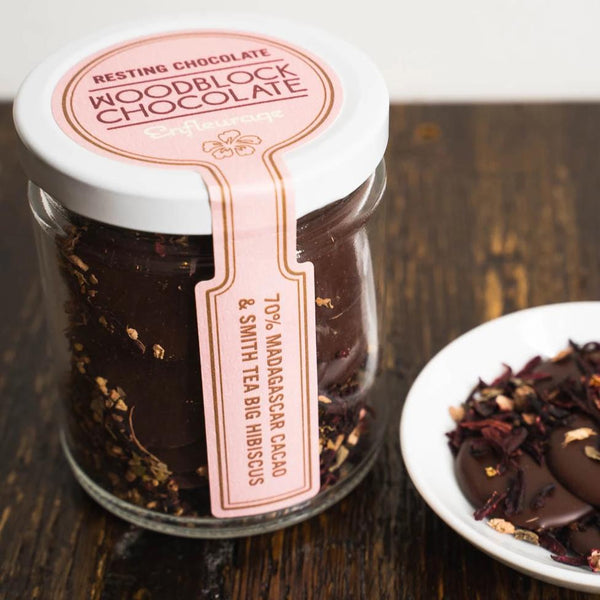 Enfleurage Resting Chocolate™ - Smith Tea Big Hibiscus & 70% Madagascar