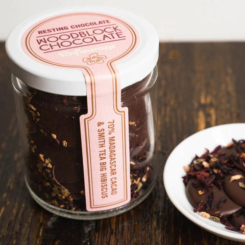 Enfleurage Resting Chocolate™ - Smith Tea Big Hibiscus & 70% Madagascar